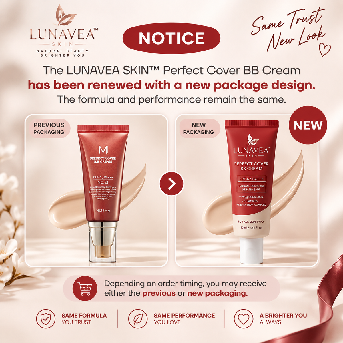 LUNAVEA SKIN™ Perfect Cover BB Cream