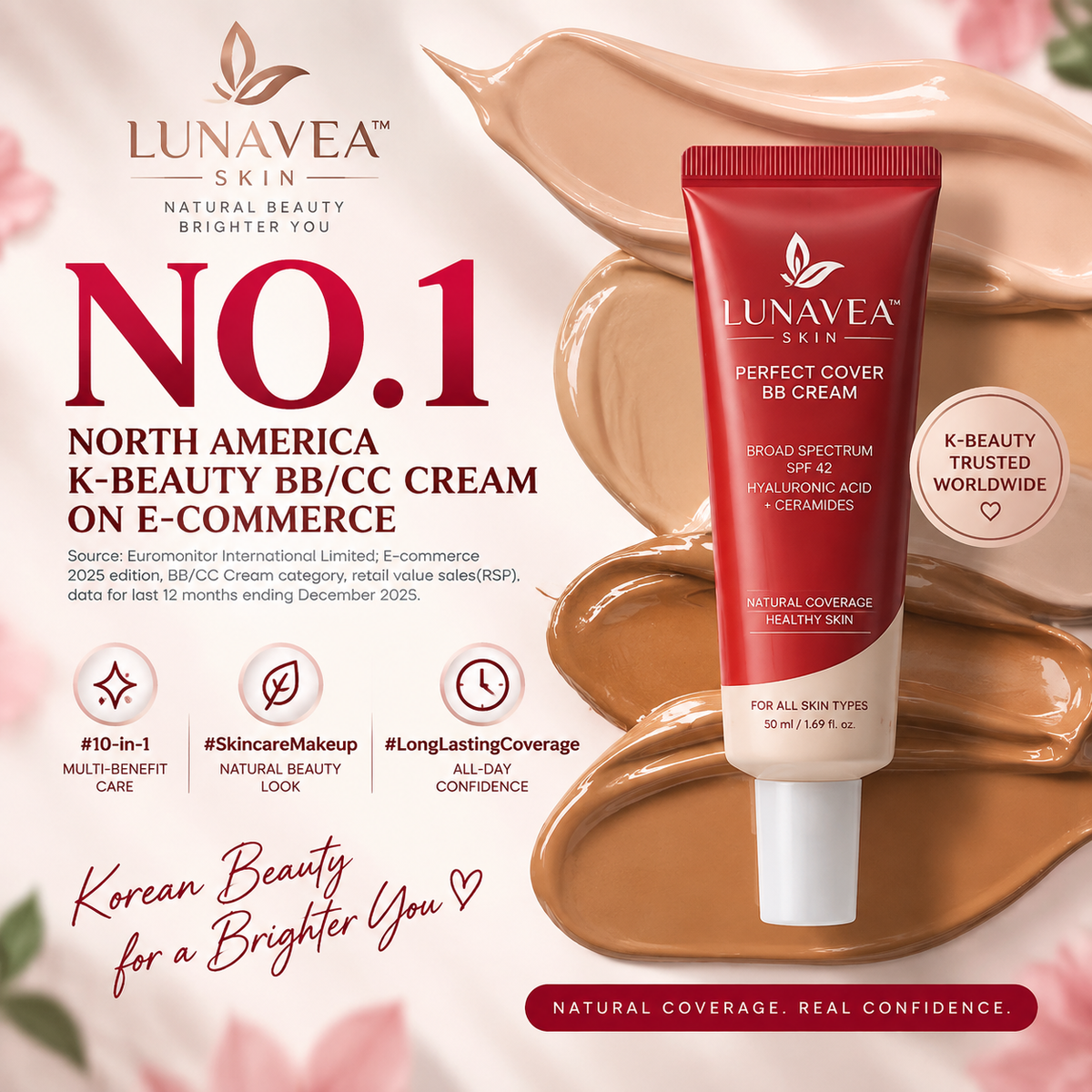 LUNAVEA SKIN™ Perfect Cover BB Cream