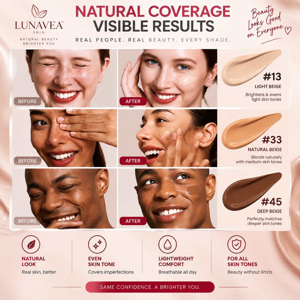 LUNAVEA SKIN™ Perfect Cover BB Cream